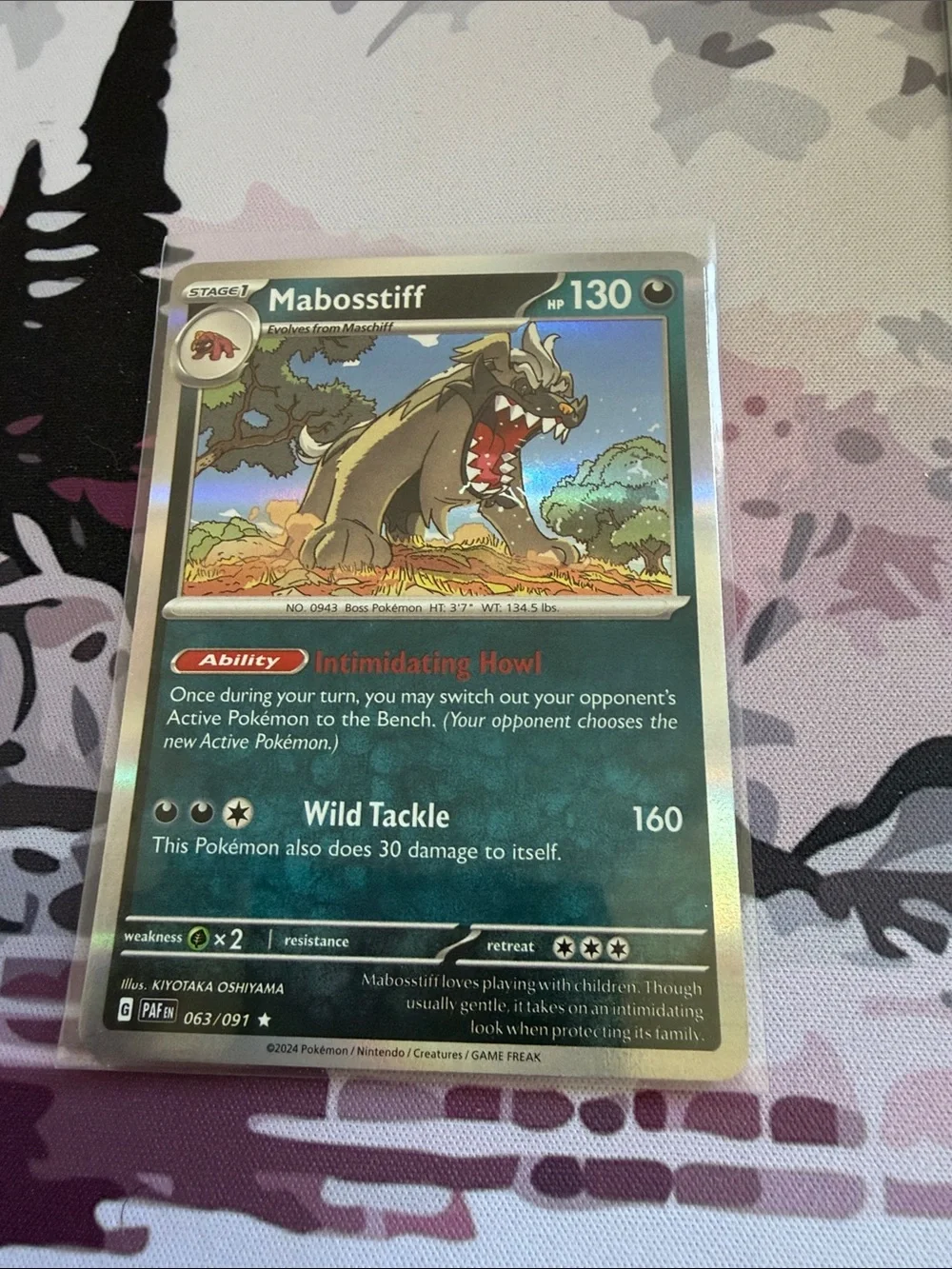 Maschiff & Mabosstiff Pokémon Evolution Reverse Holo Card Lot 🐕 | 3 Cards ✨5/$2
